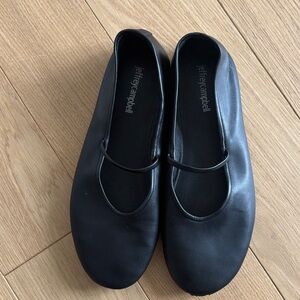Jeffrey Campbell Black Mary Jane ballet Flats